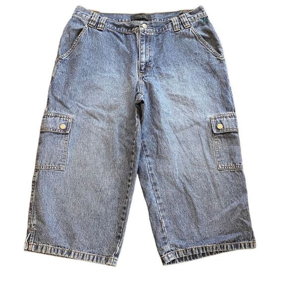 Riveted by Lee size 14 M long shorts pockets - Picture 1 of 8